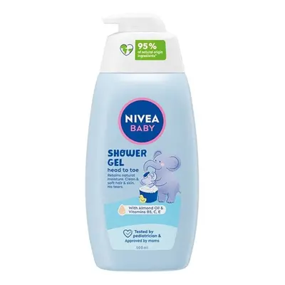 Sprchový gel na tělo a vlasy Baby (Shower Gel) Nivea - 500 ml