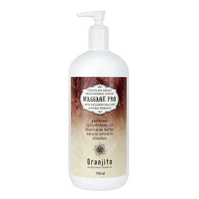 Masážní mléko Čokoláda (Massage Pro Chocolate Professional Lotion) Oranjito - 750 ml