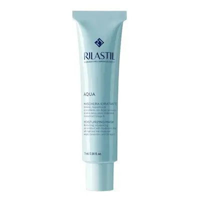 Hydratační pleťová maska s kyselinou hyaluronovou Aqua (Moisturizing Mask) Rilastil - 75 ml