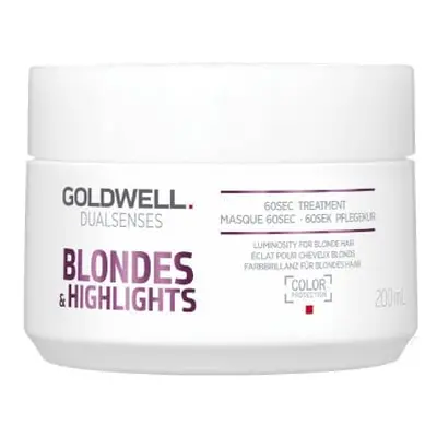 Regenerační maska neutralizující žluté tóny vlasů Dualsenses Blondes & Highlights (60 Sec Treatm