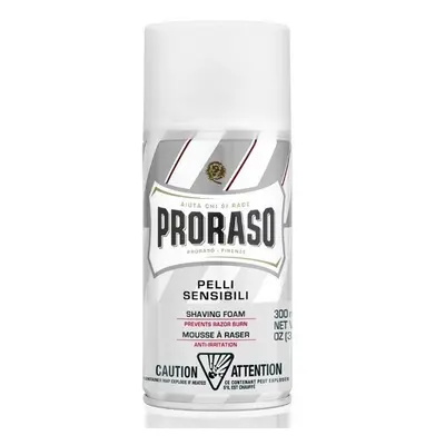 Pěna na holení pro citlivou pokožku se zeleným čajem White (Shaving Foam) Proraso - 300 ml