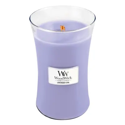 Vonná svíčka váza Lavender Spa WoodWick - 609,5 g