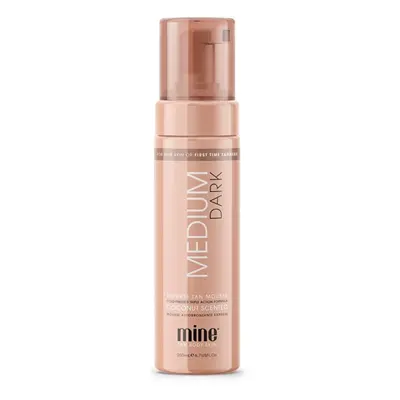 Samoopalovací pěna středně tmavá Medium Dark (Tanning Foam) Minetan - 200 ml