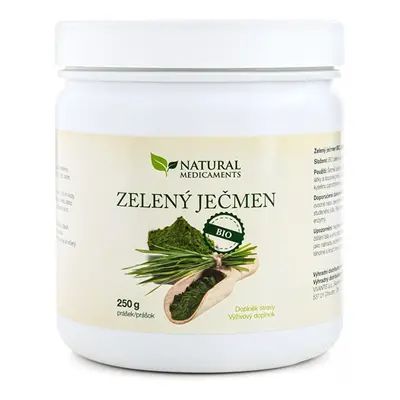 Zelený ječmen BIO Natural Medicaments - 250 g