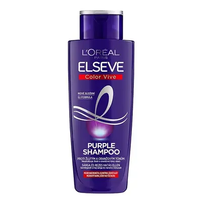 Šampon pro melírované, blond a stříbrné vlasy Elseve Color-Vive Purple (Shampoo) L´Oréal Paris -