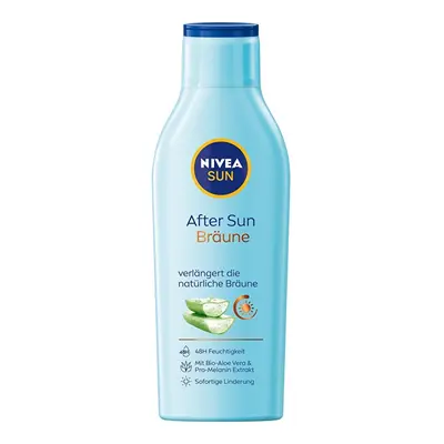 Zvláčňující mléko po opalování podporující opálení After Sun Bronze (Lotion) Nivea - 200 ml