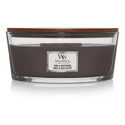 Vonná svíčka loď Sand & Driftwood WoodWick - 453,6 g