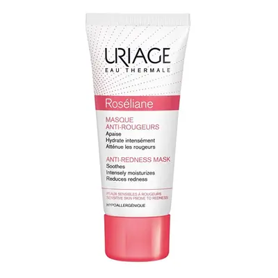 Maska pro citlivou pleť se sklonem k začervenání Roséliane (Anti-Redness Mask) Uriage - 40 ml