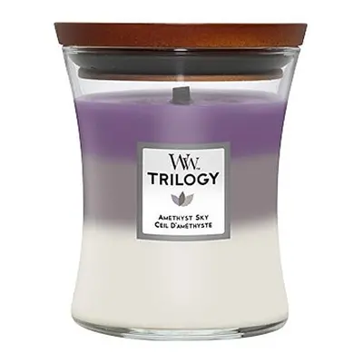 Vonná svíčka střední Trilogy Amethyst Sky WoodWick - 275 g