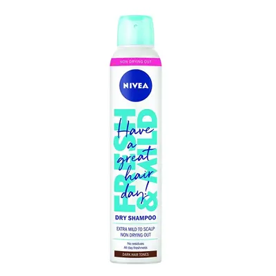 Suchý šampon pro tmavé vlasy (Dry Shampoo Dark Tones) Nivea - 200 ml