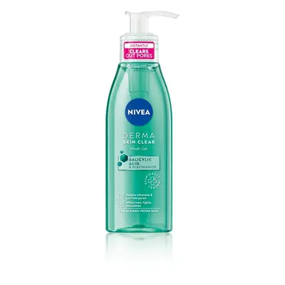 Čisticí pleťový gel Derma Skin Clear (Wash Gel) Nivea - 150 ml