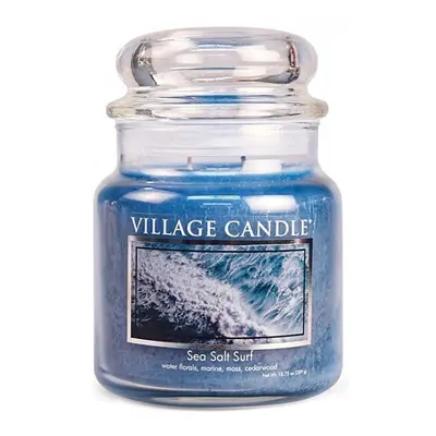 Vonná svíčka ve skle Mořský příboj (Sea Salt Surf) Village Candle - 389 g