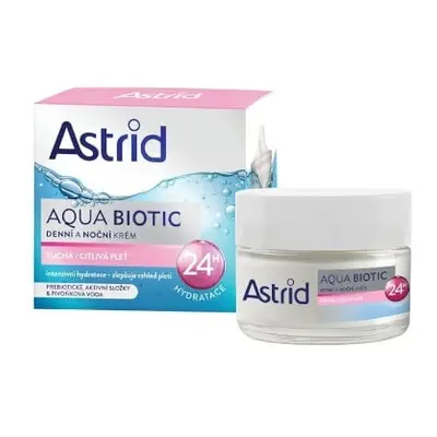 Denní a noční krém pro suchou a citlivou pleť Aqua Biotic Astrid - 50 ml