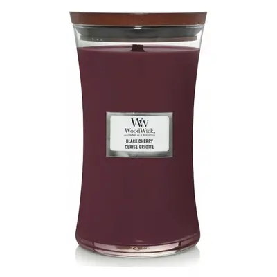 Vonná svíčka váza Black Cherry WoodWick - 609,5 g