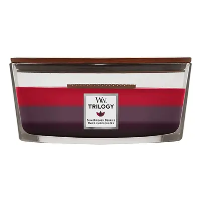 Vonná svíčka loď Trilogy Sun Ripened Berries WoodWick - 453 g