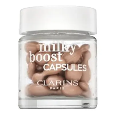 Milky Boost Capsules tekutý make-up pro sjednocenou a rozjasněnou pleť 03 30 x Clarins - 0,2 ml