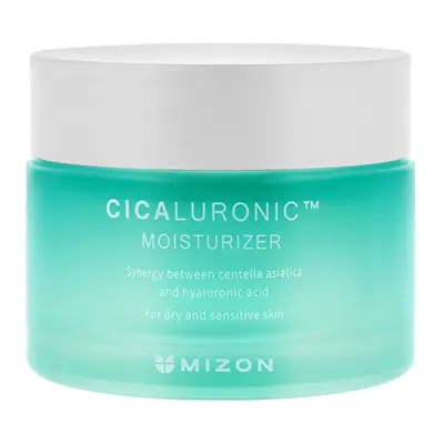 Hydratační pleťový krém pro suchou a citlivou pleť Cicaluronic (Moisturizer) Mizon - 50 ml