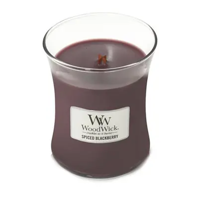 Vonná svíčka váza Spiced Blackberry WoodWick - 275 g