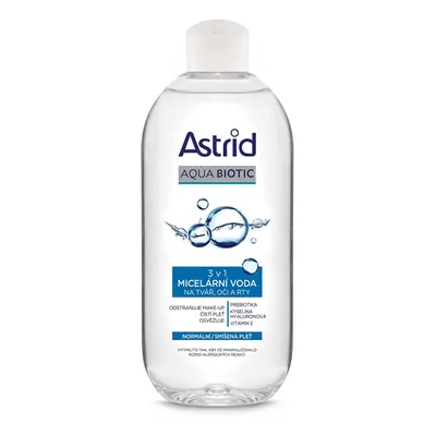 Micelární voda pro normální a smíšenou pleť Fresh Skin 3v1 Astrid - 400 ml