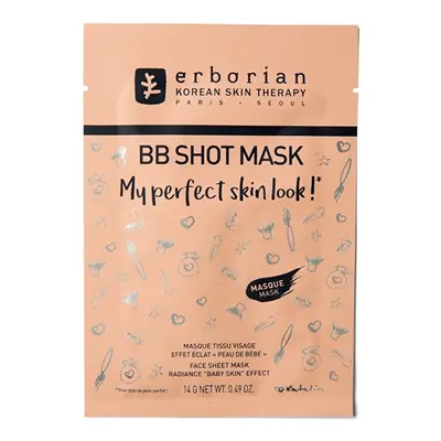 Rozjasňující pleťová maska BB Shot Mask (Face Sheet Mask) Erborian - 14 g