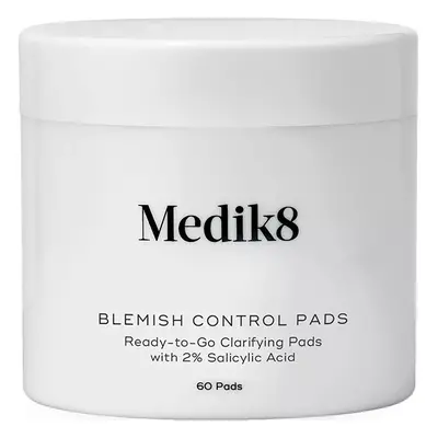 Čisticí polštářky na pleť (Blemish Control Pads) Medik8 - 60 ks