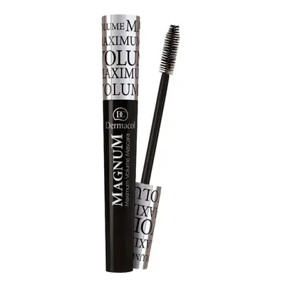 Řasenka pro mnohonásobné zvětšení objemu řas Magnum Dermacol / Odstín: Black - 9 ml