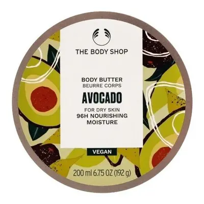 Tělové máslo pro suchou pokožku Avocado (Body Butter) The Body Shop - 200 ml