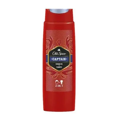 Sprchový gel na tělo a vlasy Captain (Shower Gel + Shampoo) Old Spice - 250 ml