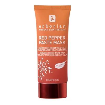 Rozjasňující a energizující pleťová maska Red Pepper Paste Mask (Radiance Concentrate Mask) Erbo