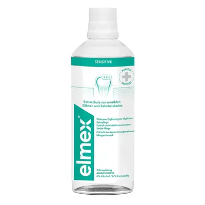 Ústní voda Sensitive Plus pro citlivé zuby Elmex - 400 ml