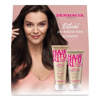 Dárková sada vlasové péče Hair Ritual Brunette Dermacol