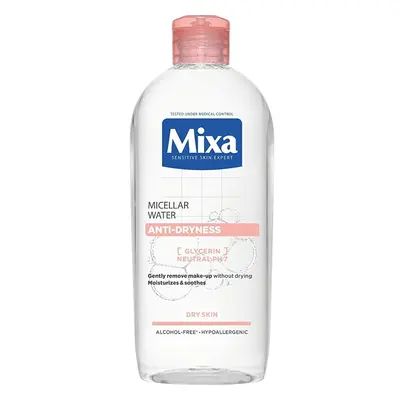 Micelární voda proti vysušování pleti Mixa - 400 ml