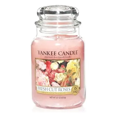 Aromatická svíčka velká Fresh Cut Roses Yankee Candle - 623 g