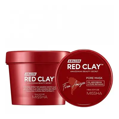 Čisticí maska s červeným jílem Amazon Red Clay™ (Pore Mask) Missha - 110 ml