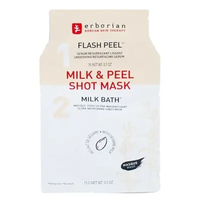 Vyživující pleťová maska (Milk & Peel Shot Mask) Erborian - 18 g