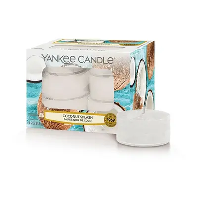 Aromatické čajové svíčky Coconut Splash 12 x Yankee Candle - 9,8 g