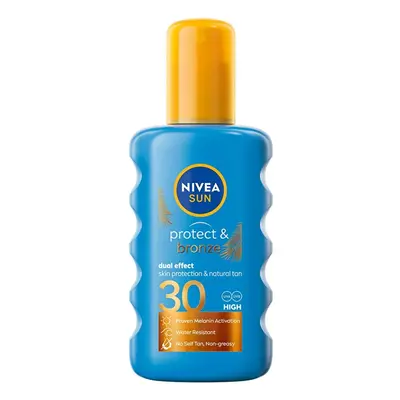 Intenzivní sprej na opalování SPF 30 Sun (Protect & Bronze Sun Spray) Nivea - 200 ml