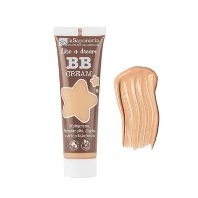 BB krém světlé barvy s lehkým krytím a matným finišem BIO laSaponaria - 30 ml