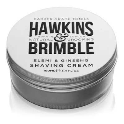 Hydratační krém na holení s vůní elemi a ženšenu (Elemi & Ginseng Shaving Cream) Hawkins & Brimb