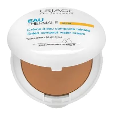 Eau Thermale Water Cream Tinted Compact SPF30 hedvábný pudr pro sjednocení barevného tónu pleti 