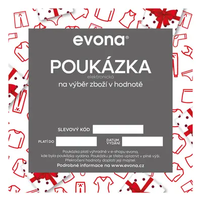 EVONA a.s. Elektronická dárková poukázka - POUKÁZKA ELEKTRONICKÁ