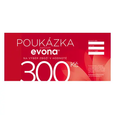 EVONA a.s. Tištěná dárková poukázka - POUKÁZKA TIŠTĚNÁ