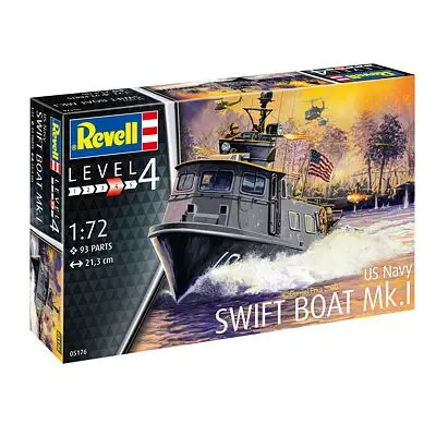 Revell Plastic ModelKit loď 05176 - US Navy SWIFT BOAT Mk.I (1:72)