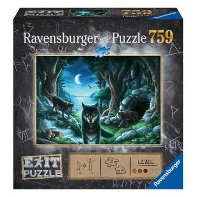 Ravensburger Exit Puzzle: Vlk 759 dílků