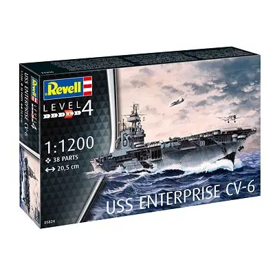 Revell Plastic ModelKit loď 05824 - USS Enterprise (1:1200)