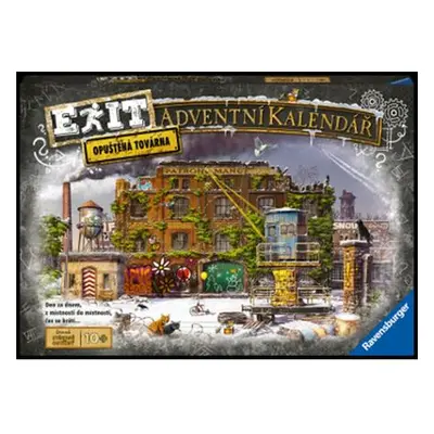 Ravensburger EXIT Adventní kalendář Továrna CZ