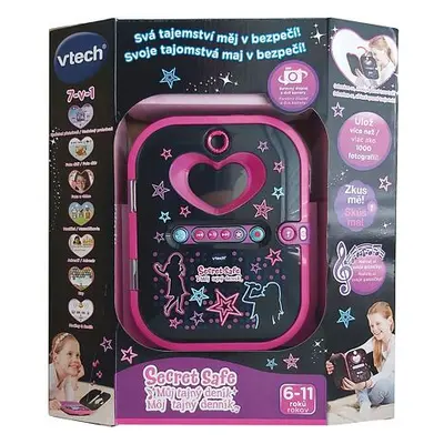 Vtech Kidi Secret Safe - Môj tajný denník - čierný SK