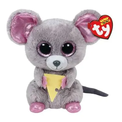 TY Beanie Boos SQUEAKER - myš se sýrem 15 cm