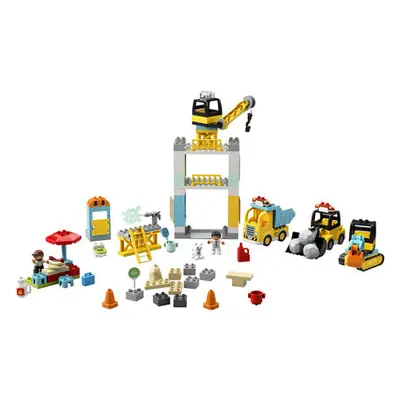 LEGO DUPLO Town 10933 Stavba s věžovým jeřábem