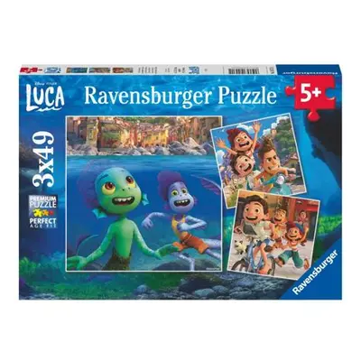 Ravensburger Disney Pixar: Luca Puzzle 3x49 dílků